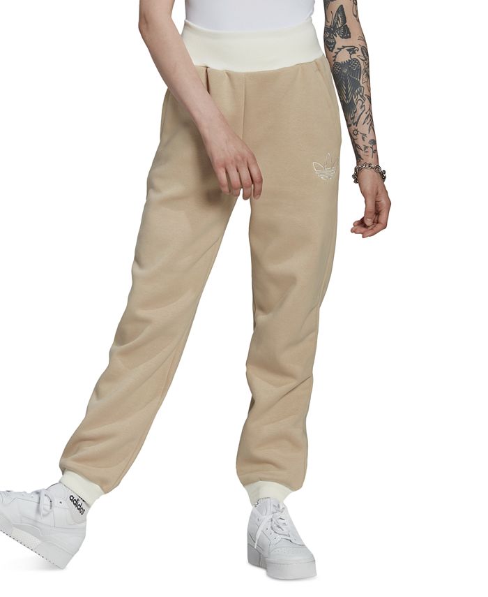 Adidas Women's Cuffed Jogger With Trefoil Graphic Embroidery Pants Adidas Women's Cuffed Jogger With Trefoil Graphic Embroidery Pants -Adrianna Papell Sales Shop