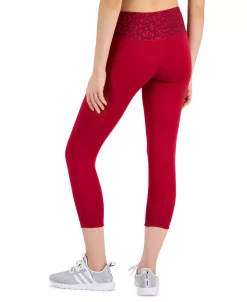 ID Ideology Petite Reversible Mid-Rise 7/8-Leggings, Created For Macy's -Adrianna Papell Sales Shop 22907024 fpx
