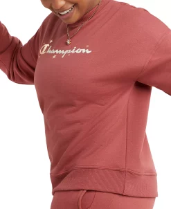 Champion Women's Star Logo Powerblend Crewneck Sweatshirt -Adrianna Papell Sales Shop 22907911 fpx