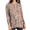 ID Ideology Women's Snake-Embossed Tulip-Hem Sweatshirt, Created For Macy's -Adrianna Papell Sales Shop 22922993 fpx