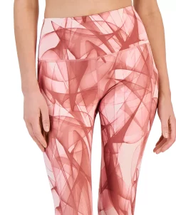ID Ideology Women's Swirling Smoke 7/8 Leggings, Regular & Petite, Created For Macy's -Adrianna Papell Sales Shop 22965532 fpx
