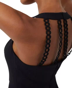 French Connection Women's Ruth Square-Neck Sleeveless Sheath Dress 8 French Connection Women's Ruth Square-Neck Sleeveless Sheath Dress -Adrianna Papell Sales Shop 22968071 fpx