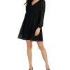 INC International Concepts Women's Long-Sleeve Shift Dress, Created For Macy's -Adrianna Papell Sales Shop 22980397 fpx