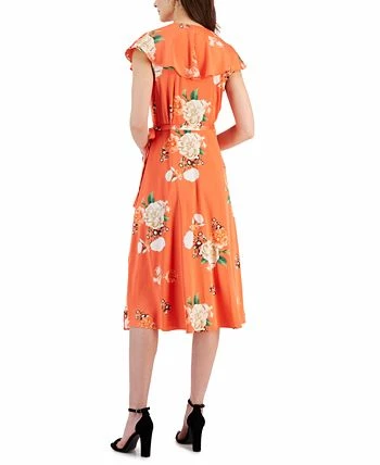 INC International Concepts Women's Side-Tie Wrap Dress, Created For Macy's 4 INC International Concepts Women's Side-Tie Wrap Dress, Created For Macy's - Image 2