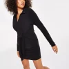 Bar III Women's Long-Sleeve Tie-Waist Dress, Created For Macy's 1 Bar III Women's Long-Sleeve Tie-Waist Dress, Created For Macy's -Adrianna Papell Sales Shop 22987261 fpx