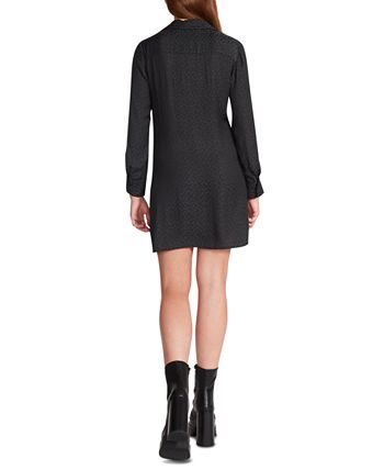 Women's Curious Leopard-Print Twist-Front Dress Steve Madden Women's Curious Leopard-Print Twist-Front Dress -Adrianna Papell Sales Shop