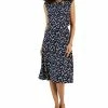 Kasper Women's Floral-Print Twist-Neck Top & Midi Flare Skirt -Adrianna Papell Sales Shop 23023148 fpx