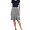Kasper Women's Cowlneck Top & Tweed Flounce Skirt -Adrianna Papell Sales Shop 23023392 fpx