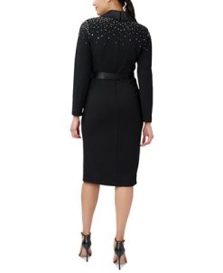 Adrianna Papell Women's Tuxedo Sheath Dress 3 Adrianna Papell Women's Tuxedo Sheath Dress -Adrianna Papell Sales Shop 23034160 fpx