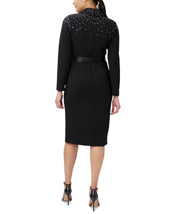 Women's Tuxedo Sheath Dress Adrianna Papell Women's Tuxedo Sheath Dress -Adrianna Papell Sales Shop
