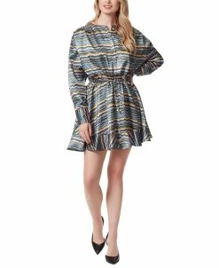 Jessica Simpson Women's Shiloh Printed Shirt Dress