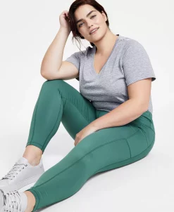 ID Ideology Women's Compression High-Waist Side-Pocket 7/8 Length Leggings, XS-4X, Created For Macy's 25 ID Ideology Women's Compression High-Waist Side-Pocket 7/8 Length Leggings, XS-4X, Created For Macy's -Adrianna Papell Sales Shop 23046580 fpx