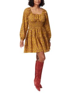 Sam Edelman Women's Lora Floral-Print Bustier Dress