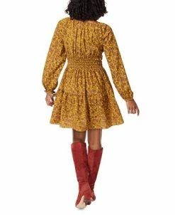 Sam Edelman Women's Lora Floral-Print Bustier Dress -Adrianna Papell Sales Shop 23048689 fpx