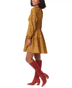 Sam Edelman Women's Lora Floral-Print Bustier Dress -Adrianna Papell Sales Shop 23048691 fpx