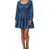 Sam Edelman Women's Lora Cotton Smocked Bustier Pullover Dress 1 Sam Edelman Women's Lora Cotton Smocked Bustier Pullover Dress -Adrianna Papell Sales Shop 23101075 fpx