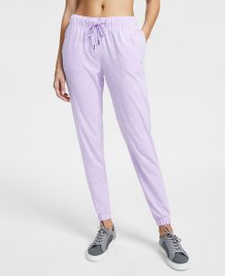 ID Ideology Women's Retro Recycled Jogger Pants, Created For Macy's