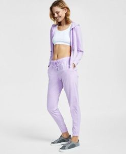 ID Ideology Women's Retro Recycled Jogger Pants, Created For Macy's -Adrianna Papell Sales Shop 23145310 fpx