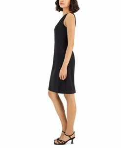 Anne Klein Women's Compression V-Neck Sheath Dress -Adrianna Papell Sales Shop 23151136 fpx