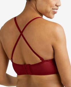 Maidenform Pure Comfort Lace & Mesh Longline Wireless Bralette DM1188 -Adrianna Papell Sales Shop 23186318 fpx