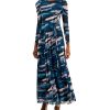 Anne Klein Women's Printed Puff-Sleeve Maxi Dress -Adrianna Papell Sales Shop 23220203 fpx