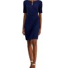 Anne Klein Women's Maryellen Notch-Neck Shift Dress 2 Anne Klein Women's Maryellen Notch-Neck Shift Dress -Adrianna Papell Sales Shop 23220215 fpx