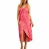 Bar III Women's Twist Detail Printed Faux Wrap Dress, Created For Macy's -Adrianna Papell Sales Shop 23220396 fpx