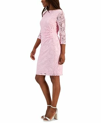 Kasper Women's Laurissa Lace 3/4-Sleeve Sheath Dress 5 Kasper Women's Laurissa Lace 3/4-Sleeve Sheath Dress - Image 3