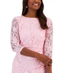 Kasper Women's Laurissa Lace 3/4-Sleeve Sheath Dress 10 Kasper Women's Laurissa Lace 3/4-Sleeve Sheath Dress -Adrianna Papell Sales Shop 23306639 fpx
