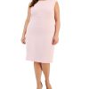 Kasper Plus Size Cap Sleeve Princess Seam Dress -Adrianna Papell Sales Shop 23314656 fpx