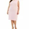 Kasper Plus Size Cap Sleeve Princess Seam Dress -Adrianna Papell Sales Shop 23314656 fpx