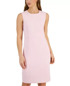 Kasper Women's Sleeveless Princess-Seam Sheath Dress 15 Kasper Women's Sleeveless Princess-Seam Sheath Dress -Adrianna Papell Sales Shop 23315524 fpx