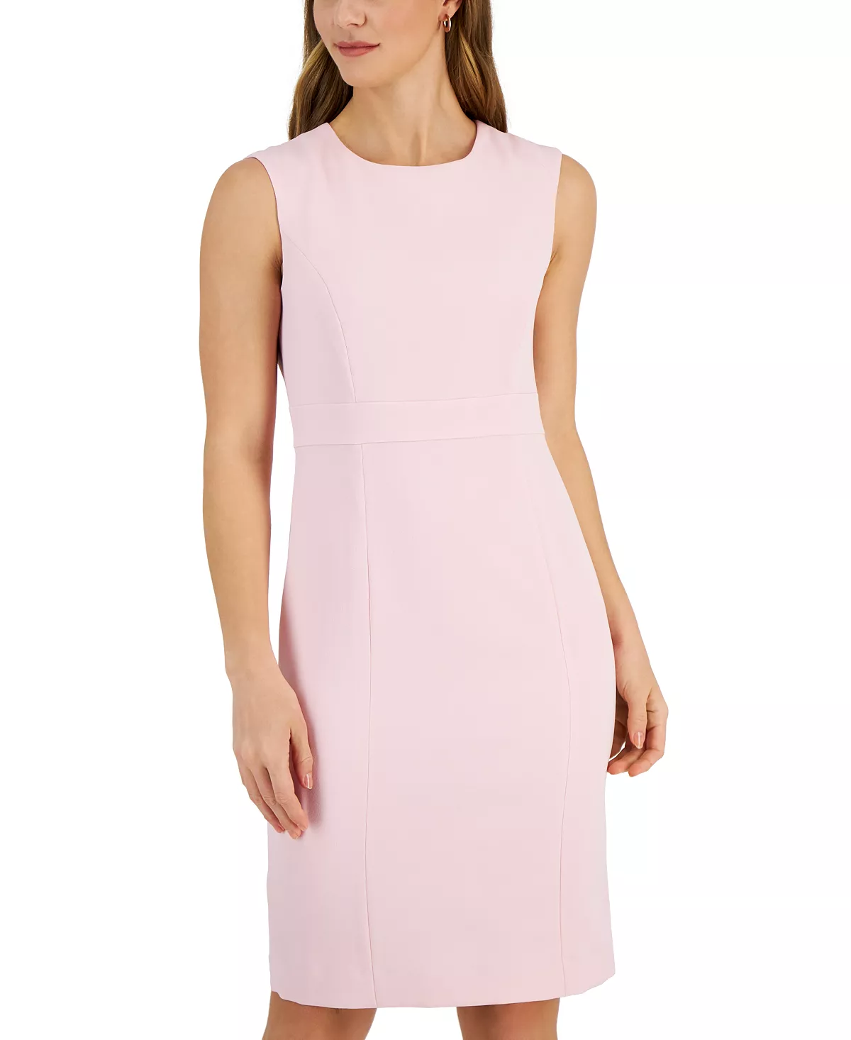 Kasper Women's Sleeveless Princess-Seam Sheath Dress 8 Kasper Women's Sleeveless Princess-Seam Sheath Dress - Image 6