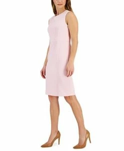 Kasper Women's Sleeveless Princess-Seam Sheath Dress 14 Kasper Women's Sleeveless Princess-Seam Sheath Dress -Adrianna Papell Sales Shop 23315525 fpx