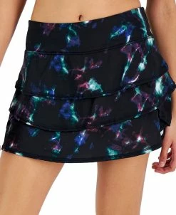 ID Ideology Women's Celestial Sky Flounce Skort, Created For Macy's