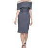 Vince Camuto Women's Off-The-Shoulder Collared Dress -Adrianna Papell Sales Shop 23337173 fpx