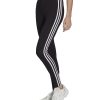 ADIDAS Women's High Waist Three Stripe Pull-On Leggings -Adrianna Papell Sales Shop 23367928 fpx