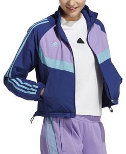 ADIDAS Women's Tiro Woven Zip-Up Drawstring Waist Track Jacket -Adrianna Papell Sales Shop 23368688 fpx