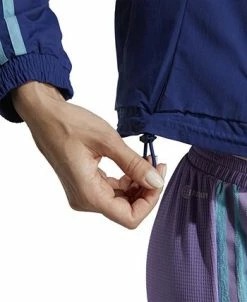 ADIDAS Women's Tiro Woven Zip-Up Drawstring Waist Track Jacket -Adrianna Papell Sales Shop 23368690 fpx