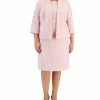 Kasper Plus Size Stretch Crepe Open-Front Jacket & Cap Sleeve Princess Seam Dress 2 Kasper Plus Size Stretch Crepe Open-Front Jacket & Cap Sleeve Princess Seam Dress -Adrianna Papell Sales Shop 23388280 fpx