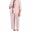 Kasper Plus Size Notched-Lapel Single-Button Blazer, Stretch Crepe Mid-Rise Ankle Pants, & 3/4 Sleeve Floral Print Top 2 Kasper Plus Size Notched-Lapel Single-Button Blazer, Stretch Crepe Mid-Rise Ankle Pants, & 3/4 Sleeve Floral Print Top -Adrianna Papell Sales Shop 23388758 fpx