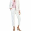 Kasper Women's Stretch Crepe Contrast Cardigan, Long-Sleeve Bow Blouse, & Stretch-Crepe Pants -Adrianna Papell Sales Shop 23442944 fpx