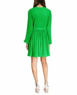 Michael Kors Women's Keyhole Pleated Mini Dress -Adrianna Papell Sales Shop 23524033 fpx