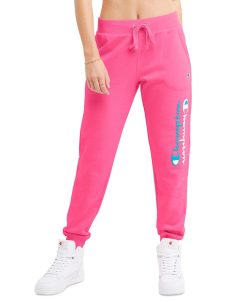 Champion Women's Powerblend Graphic-Print Jogger Pants