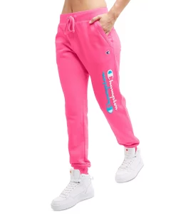 Champion Women's Powerblend Graphic-Print Jogger Pants -Adrianna Papell Sales Shop 23524076 fpx
