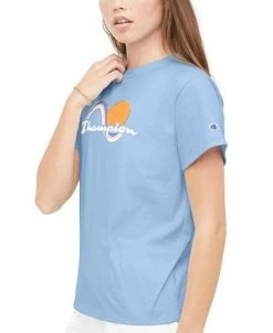 Champion Women's Classic Cotton Graphic-Print Tee -Adrianna Papell Sales Shop 23524171 fpx