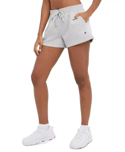 Champion Women's Powerblend Pull-On Drawstring Shorts -Adrianna Papell Sales Shop 23524248 fpx