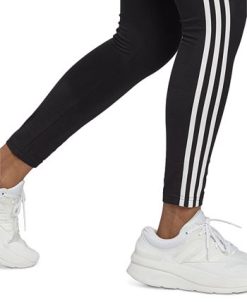 ADIDAS Women's Essentials High-Waist 3-Stripes Jersey Leggings -Adrianna Papell Sales Shop 23531844 fpx