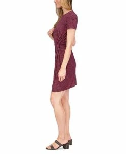 Michael Kors Women's Side-Twist Mini Dress 9 Michael Kors Women's Side-Twist Mini Dress -Adrianna Papell Sales Shop 23534064 fpx