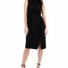 Anne Klein Women's Harmony Mock Neck Sleeveless Sheath Dress 2 Anne Klein Women's Harmony Mock Neck Sleeveless Sheath Dress -Adrianna Papell Sales Shop 23542215 fpx